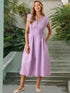 smocked-zip-front-cap-sleeve-dress OhSoStyled - Sophia's Style-9